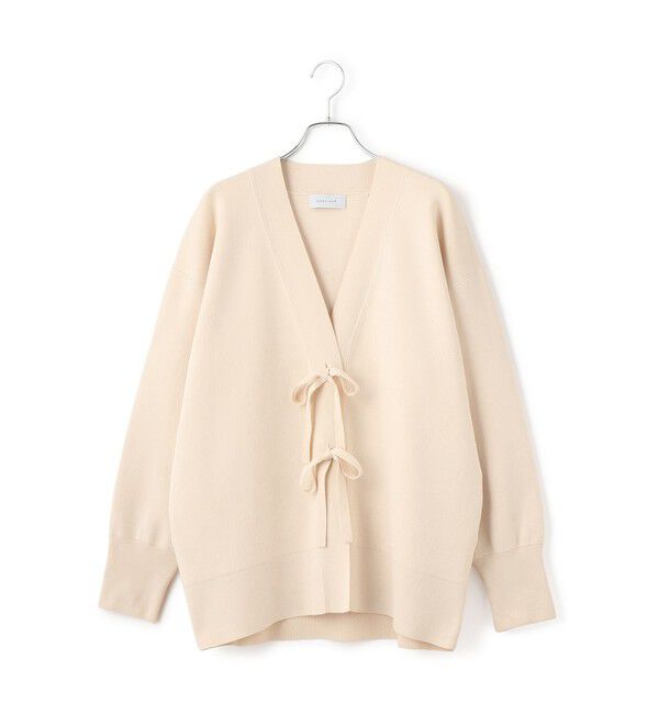 ADAM ET ROPE'「【サステナブル】マルチwayリボンミドルカーディガン」|カーディガン|
