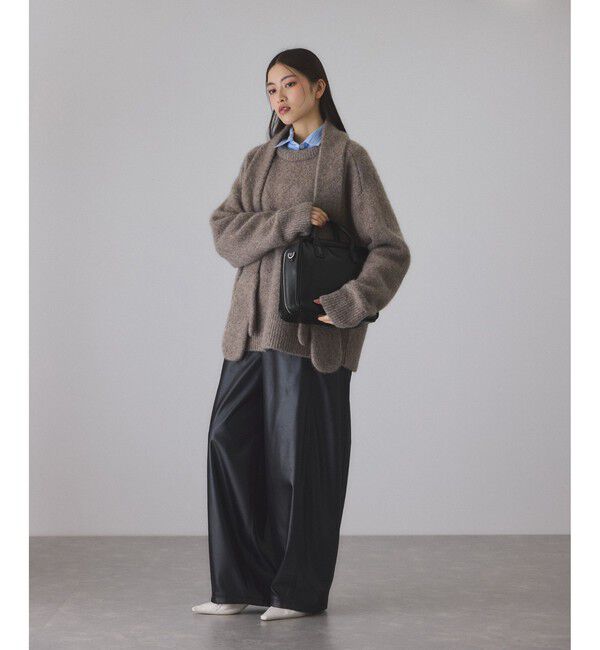 ADAM ET ROPE'「【サステナブル】ロゴボストンバッグ」|ボストンバッグ|