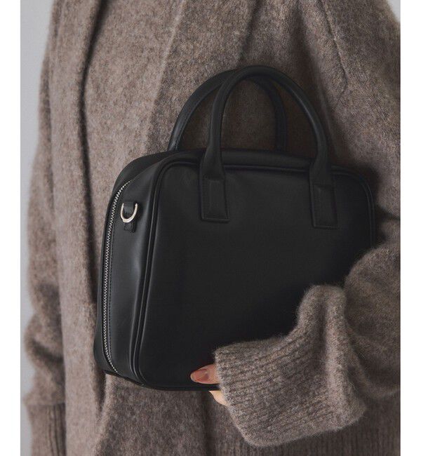 ADAM ET ROPE'「【サステナブル】ロゴボストンバッグ」|ボストンバッグ|