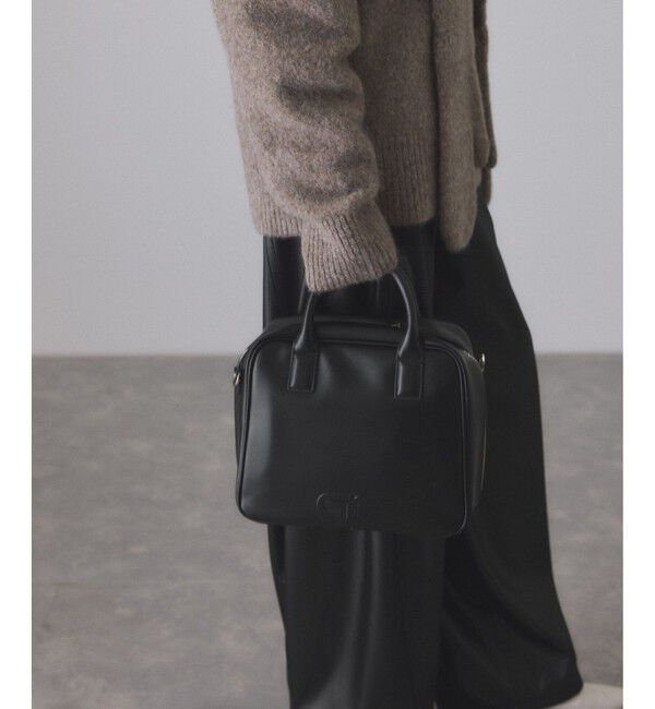 ADAM ET ROPE'「【サステナブル】ロゴボストンバッグ」|ボストンバッグ|