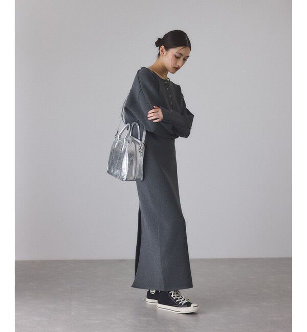 ADAM ET ROPE'「【サステナブル】ロゴボストンバッグ」|ボストンバッグ|