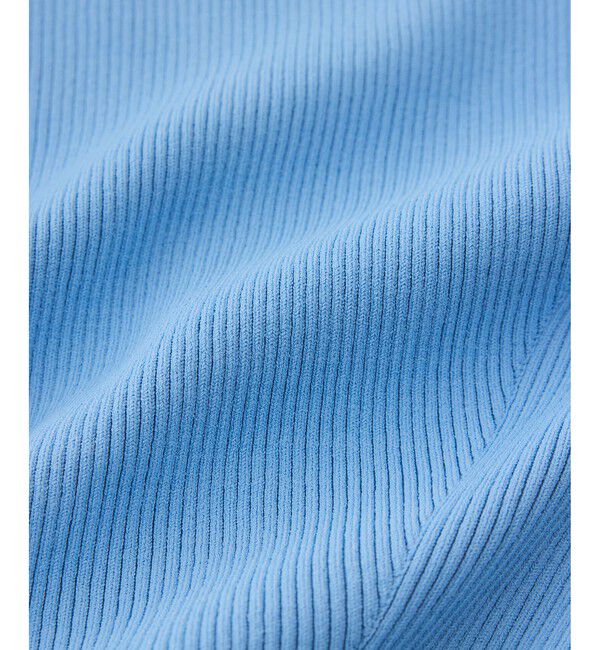 ADAM ET ROPE'「【サステナブル】フォルムリブカーディガン」|カーディガン|