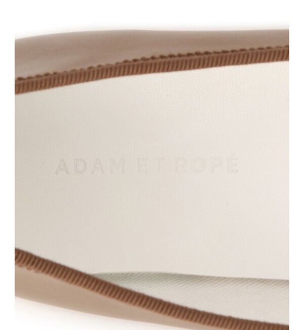 ADAM ET ROPE'「タックバレエシューズ」|バレエシューズ|