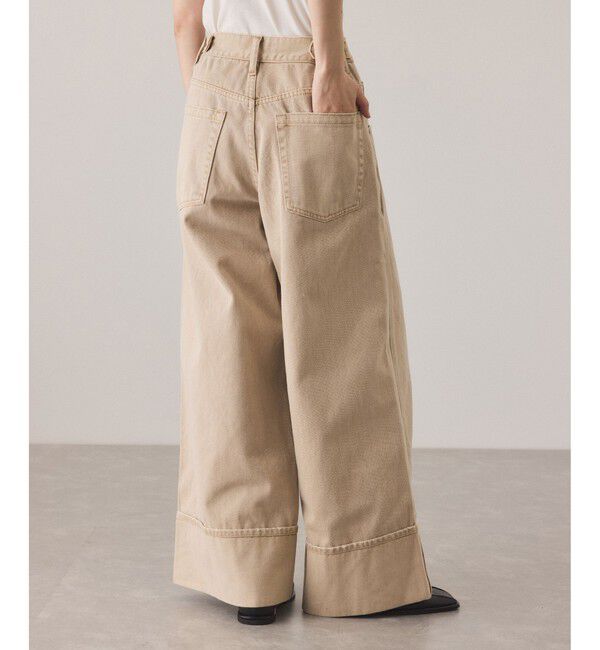 ADAM ET ROPE'「ターンナップアジャストデニム」|デニム|