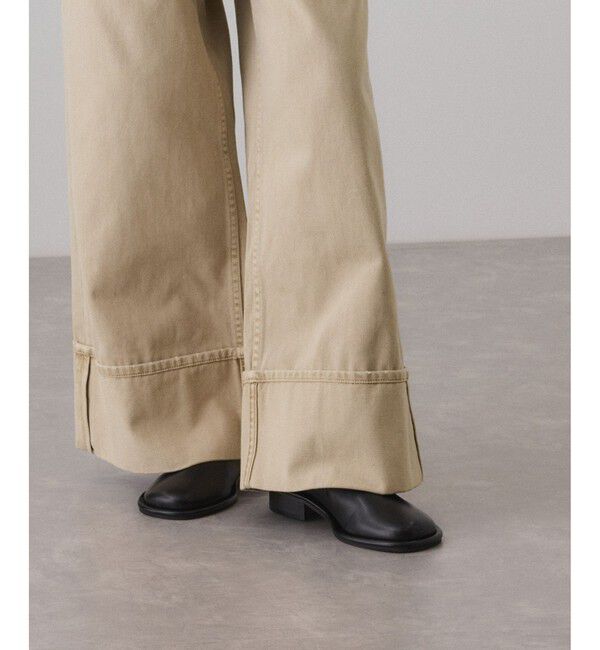 ADAM ET ROPE'「ターンナップアジャストデニム」|デニム|