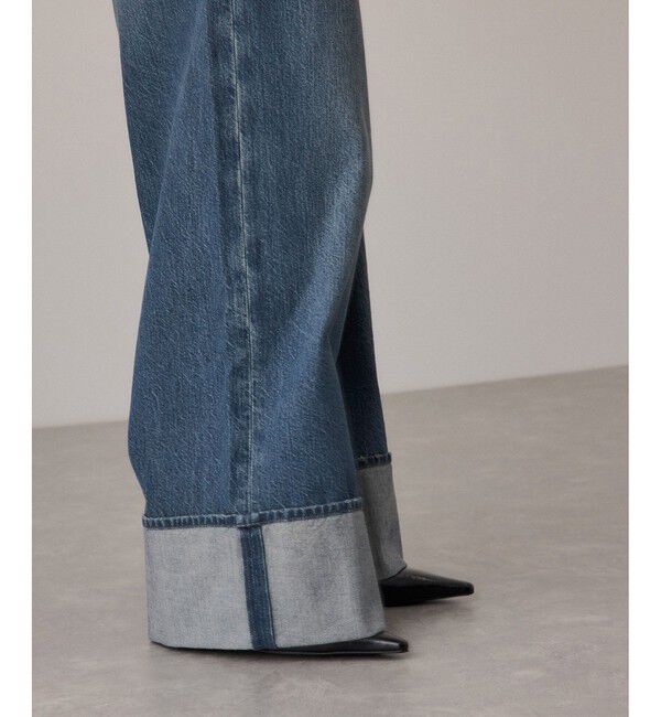 ADAM ET ROPE'「ターンナップアジャストデニム」|デニム|