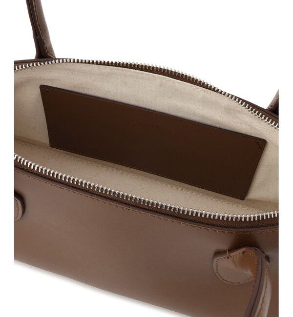 ADAM ET ROPE'「スプリットレザーラウンドボストン」|ボストンバッグ|