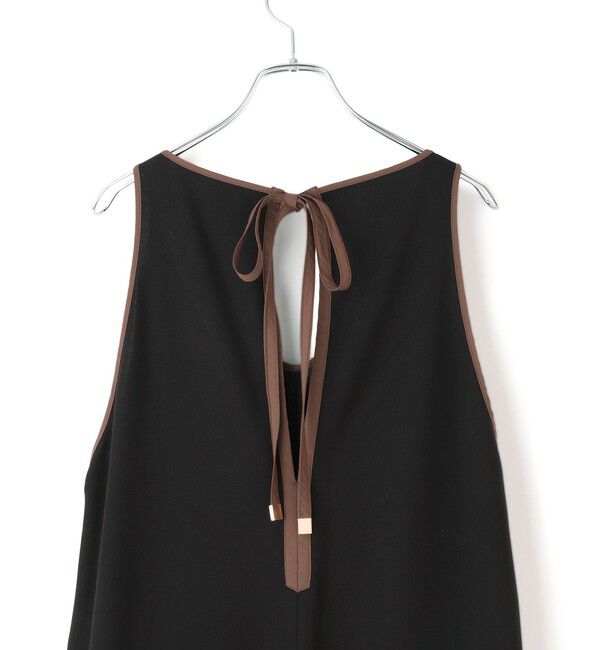 ADAM ET ROPE'「【WEB限定】バイカラーオールインワン」|オールインワン|