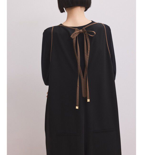 ADAM ET ROPE'「【WEB限定】バイカラーオールインワン」|オールインワン|