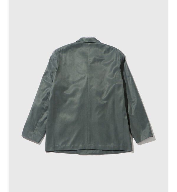 ADAM ET ROPE'「コットンキュプラ ダブルブレスト ジャケット / セットアップ対応」|テーラードジャケット|