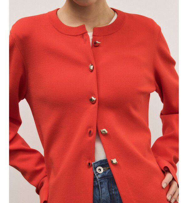 ADAM ET ROPE'「セレクトレングスコンパクトカーディガン/UV抑制/接触冷感」|カーディガン|