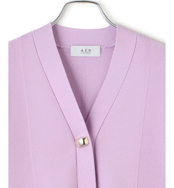 ADAM ET ROPE'「【WEB限定】・【サステナブル】セレクトネックカーディガン」|カーディガン|