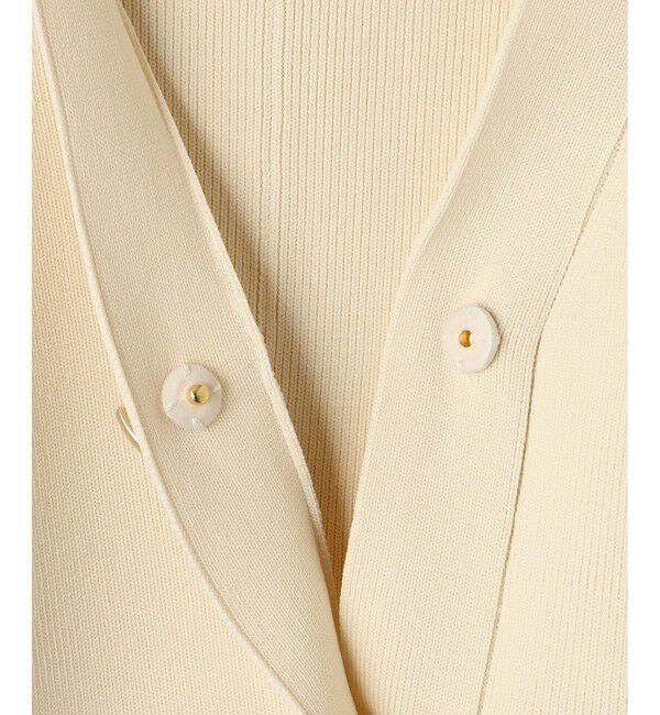 ADAM ET ROPE'「【WEB限定】・【サステナブル】セレクトネックカーディガン」|カーディガン|