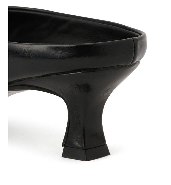 ADAM ET ROPE'「スクエアトゥカーブラインミュール」|サンダル|