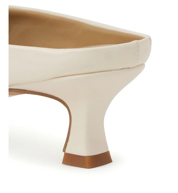 ADAM ET ROPE'「スクエアトゥカーブラインミュール」|サンダル|