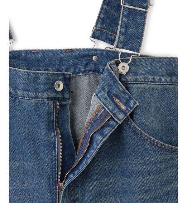 ADAM ET ROPE'「【サステナブル】2WAYデニムサロペット」|オールインワン|