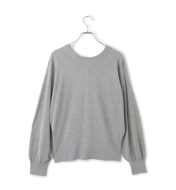 ADAM ET ROPE'「【WEB限定】シアークルーネックカーディガン」|カーディガン|