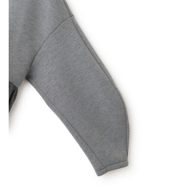 ADAM ET ROPE'「ダンボールタフタペプラムカットソーカーディガン」|カーディガン|