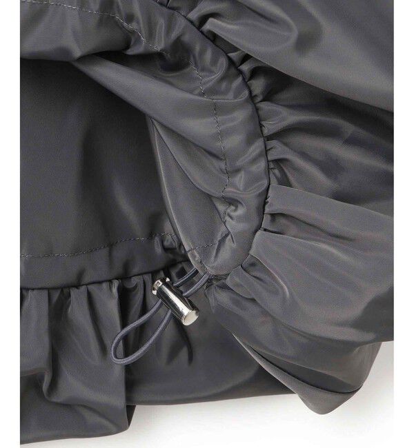 ADAM ET ROPE'「ダンボールタフタペプラムカットソーカーディガン」|カーディガン|