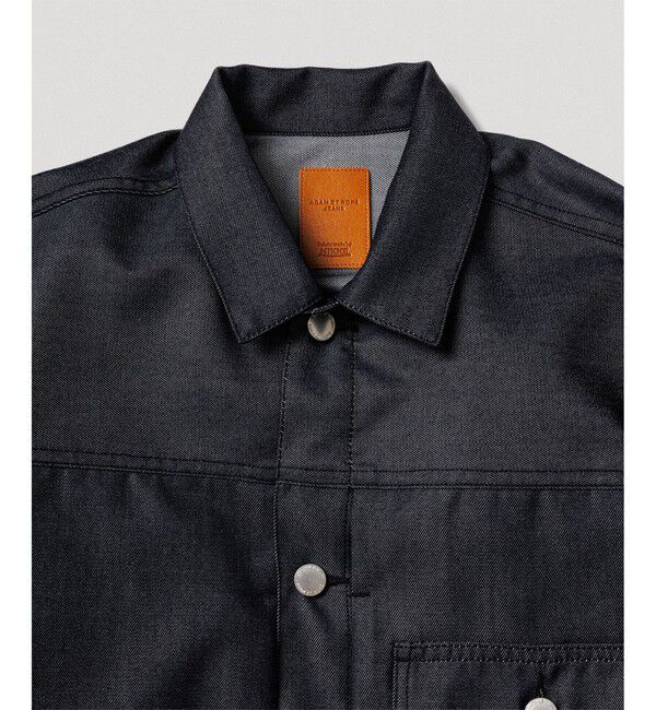 ADAM ET ROPE'「【NIKKE】デニム トラッカー ジャケット / ADAM ET ROPE' JEANS -PERS-」|デニムジャケット|