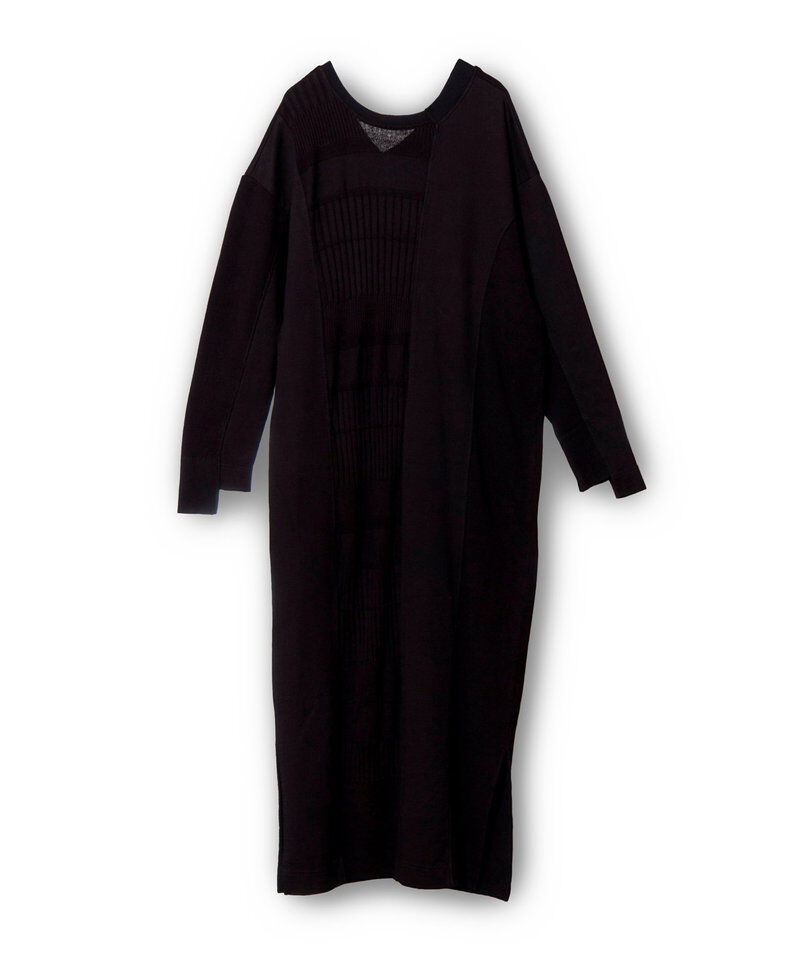  「2WAY切替RIBニットワンピース」|ワンピース|