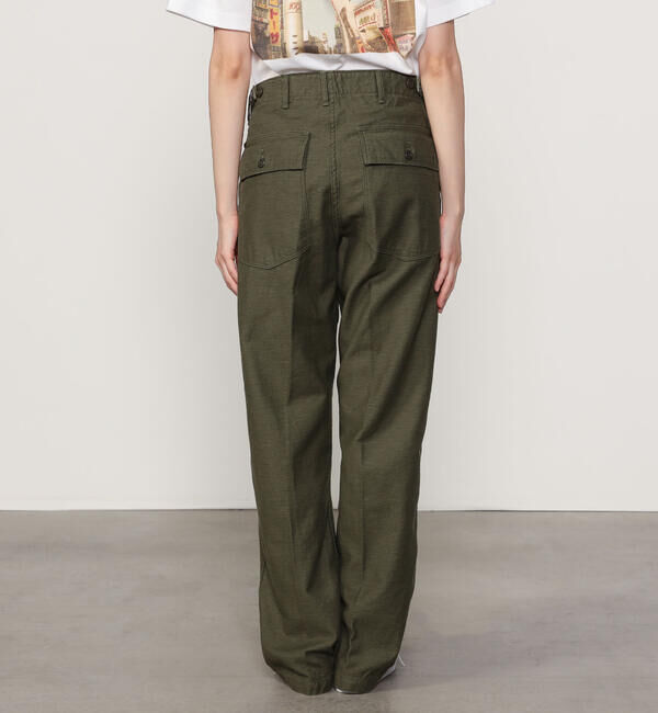  「orSlow | VINTAGE FIT FATIGUE PANTS WOMEN」|チノ|
