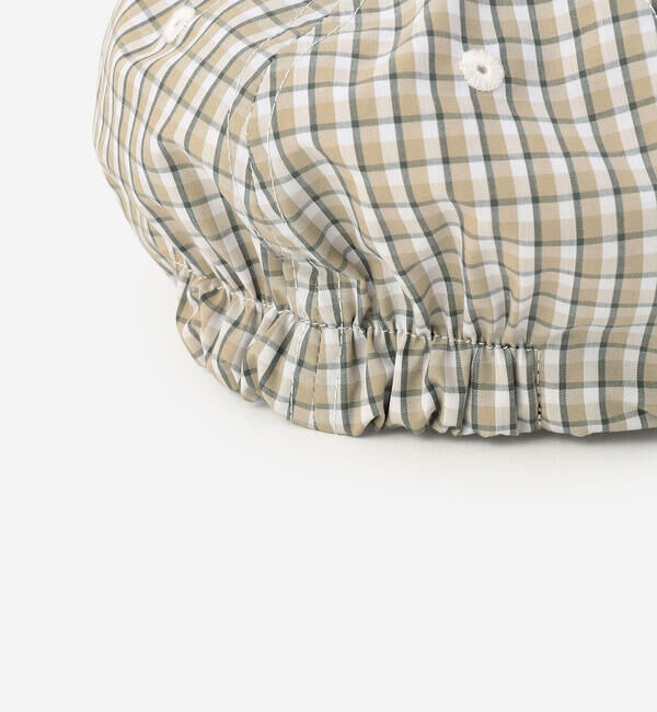  「DANTON | ウェザー チェック 6Pキャップ UNISEX」|キャップ・キャスケット|