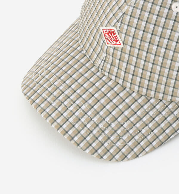  「DANTON | ウェザー チェック 6Pキャップ UNISEX」|キャップ・キャスケット|