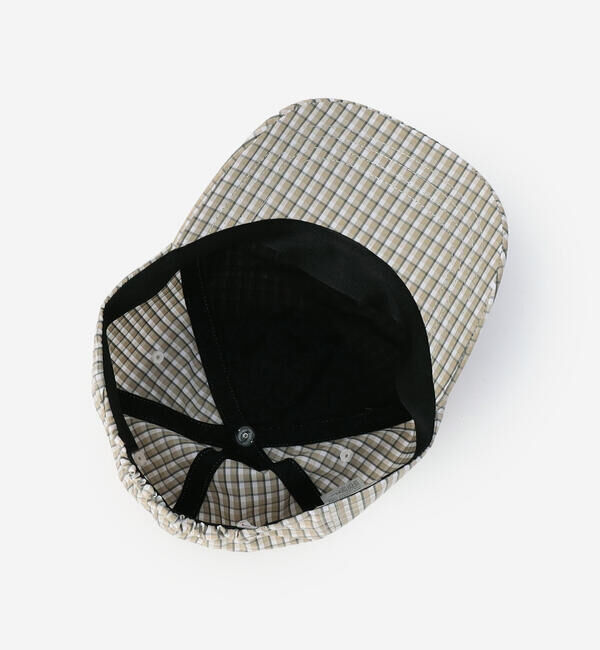  「DANTON | ウェザー チェック 6Pキャップ UNISEX」|キャップ・キャスケット|