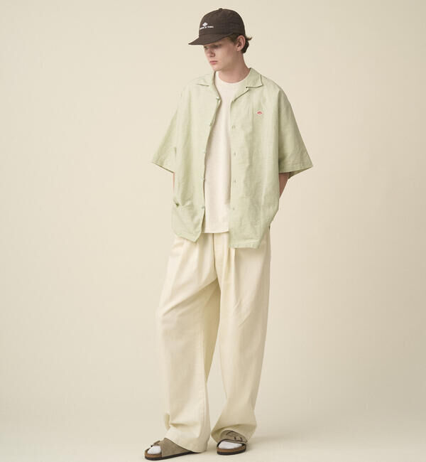 DANTON「DANTON | ルーズチノ 2タックイージーパンツ MEN」|チノ|