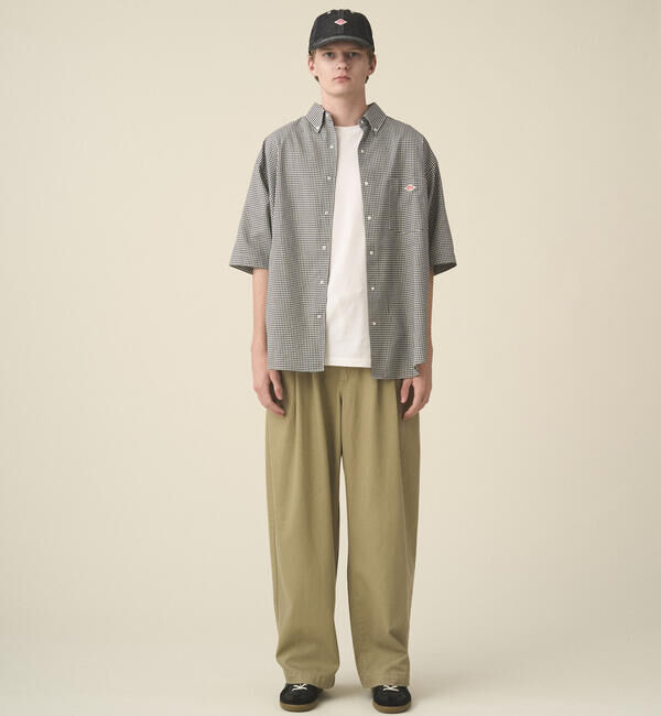 DANTON「DANTON | ルーズチノ 2タックイージーパンツ MEN」|チノ|