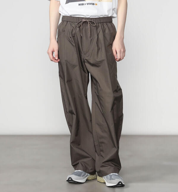 DANTON「DANTON | スタナーナイロン 2タックイージーパンツ MEN」|チノ|