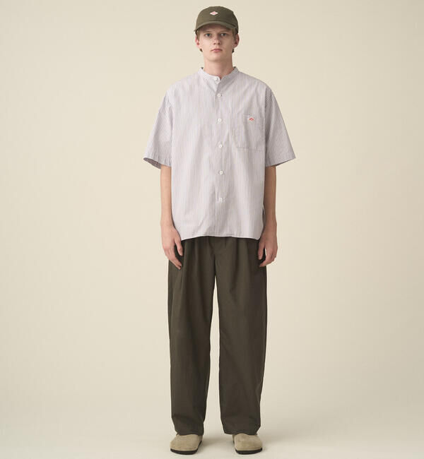 DANTON「DANTON | スタナーナイロン 2タックイージーパンツ MEN」|チノ|