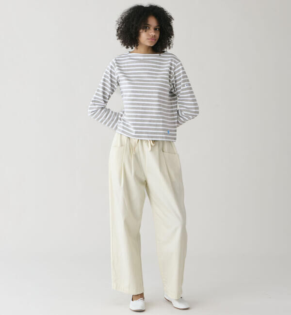 DANTON「DANTON | ルーズチノ 2タックイージーパンツ WOMEN」|チノ|