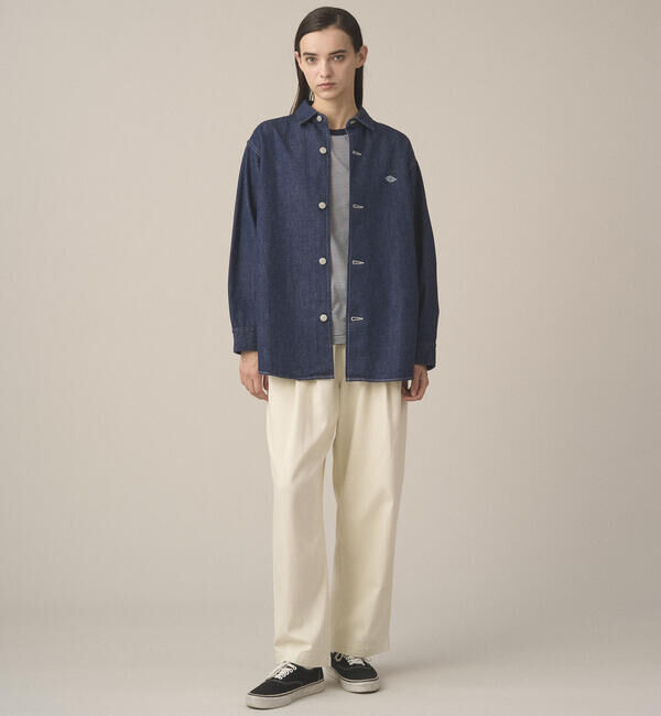 DANTON「DANTON | ルーズチノ 2タックイージーパンツ WOMEN」|チノ|