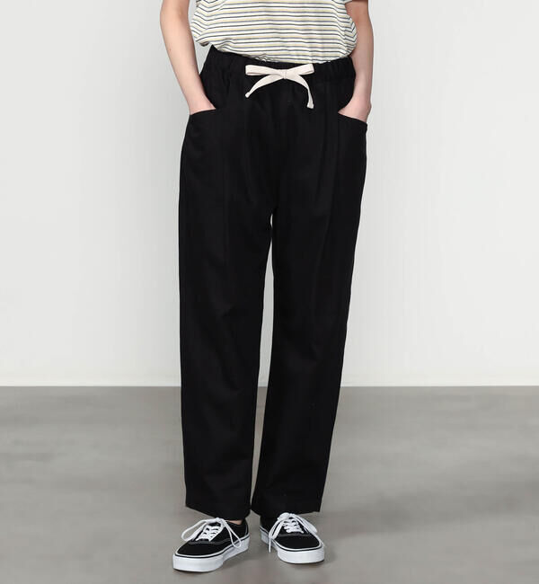DANTON「DANTON | ルーズチノ 2タックイージーパンツ WOMEN」|チノ|