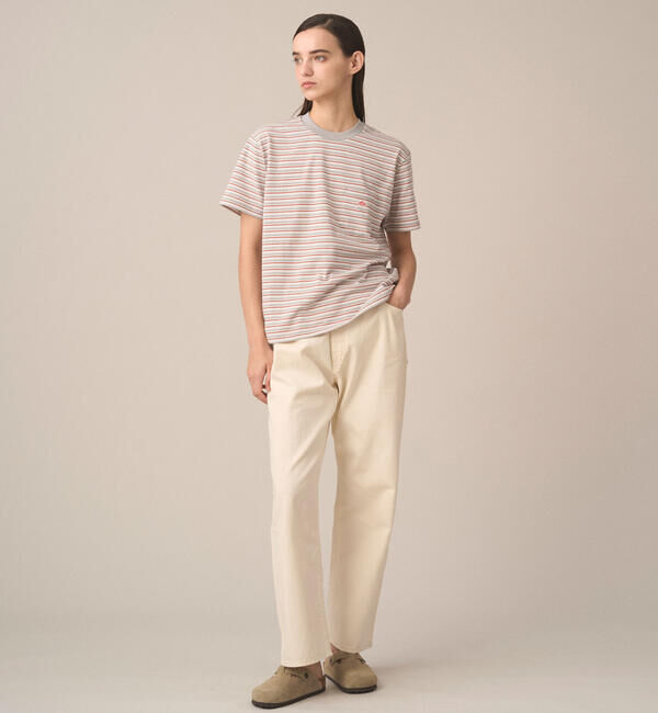 DANTON「DANTON | カラーデニム イージーパンツ WOMEN」|デニム|