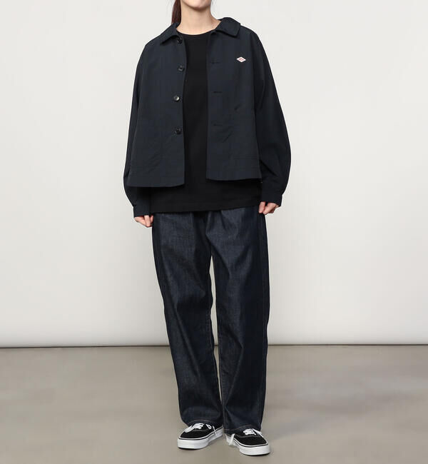 DANTON「DANTON | カラーデニム イージーパンツ WOMEN」|デニム|