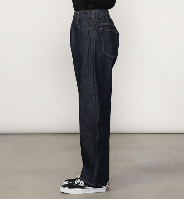 DANTON「DANTON | カラーデニム イージーパンツ WOMEN」|デニム|