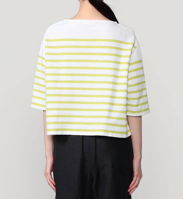 ORCIVAL「ORCIVAL | ラッセル ボートネック5分袖Tシャツ WOMEN」|Tシャツ・カットソー|