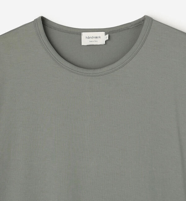 handvaerk「handvaerk | 60/2 CREW NECK T-SHIRT WOMEN」|Tシャツ・カットソー|
