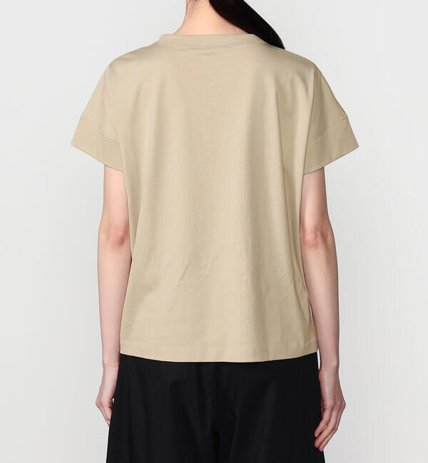 handvaerk「handvaerk | 60/2 ボトルネックTシャツ WOMEN」|Tシャツ・カットソー|
