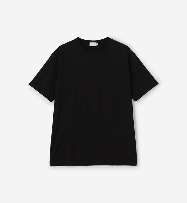 handvaerk「handvaerk | 60/2 クルーネック半袖Tシャツ SOLID MEN」|Tシャツ・カットソー|