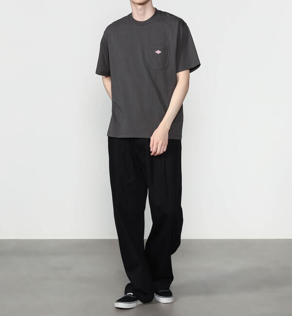 DANTON「DANTON | ポケット クルーネックTシャツ SOLID MEN」|Tシャツ・カットソー|