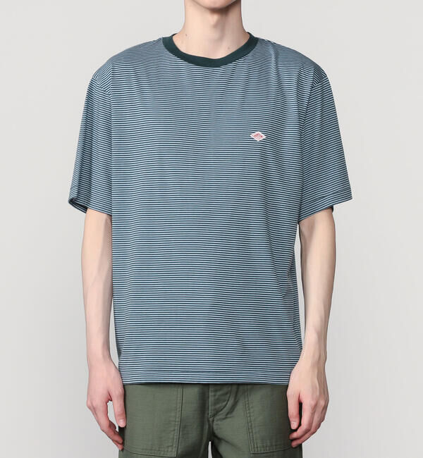 DANTON「DANTON | ボーダー クルーネックTシャツ MEN」|Tシャツ・カットソー|