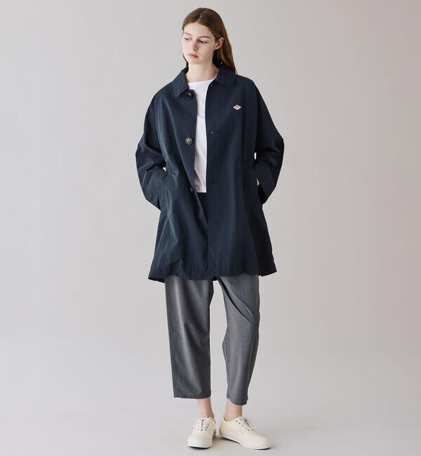 DANTON「DANTON | ウールライクポリエステル イージーパンツ WOMEN」|チノ|