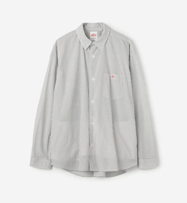 DANTON「DANTON | レギュラーカラー 長袖ワークシャツ MEN」|シャツ・ブラウス|