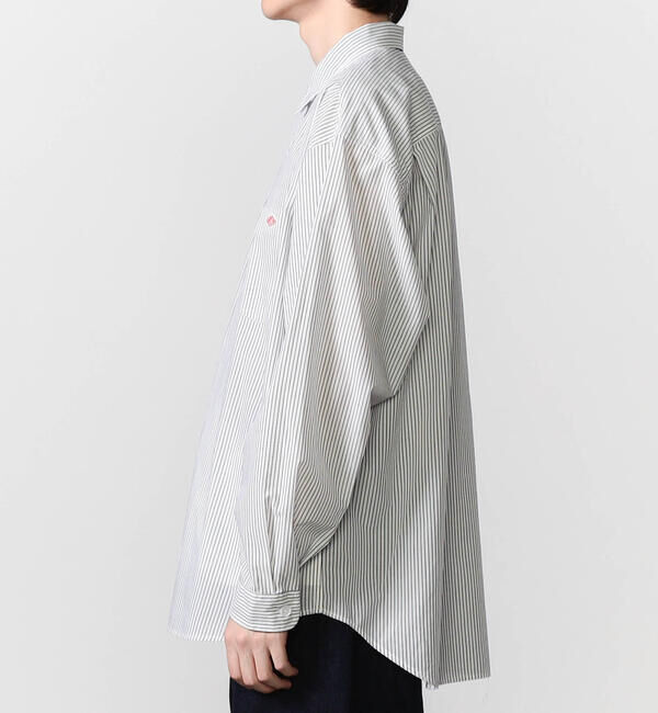 DANTON「DANTON | レギュラーカラー 長袖ワークシャツ MEN」|シャツ・ブラウス|