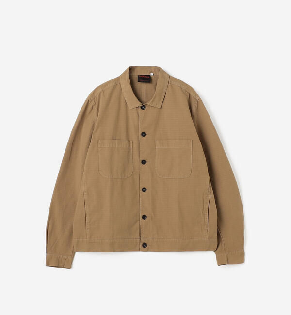  「VETRA | 〈別注〉リップストップ カバーオールジャケット MEN」|その他|BEIGE系1