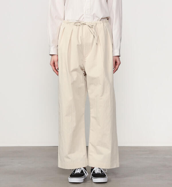 ORCIVAL「ORCIVAL | コットンナイロンツイル ワイドイージーパンツ WOMEN」|チノ|